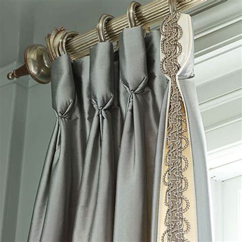 Pinch Pleat Drapes Grommet Curtains Custom Heading Styles Spiffy