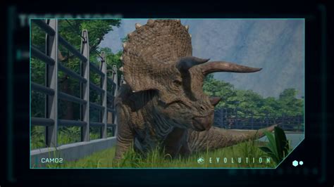 Jurassic World Evolution Species Profile Triceratops Resound Youtube