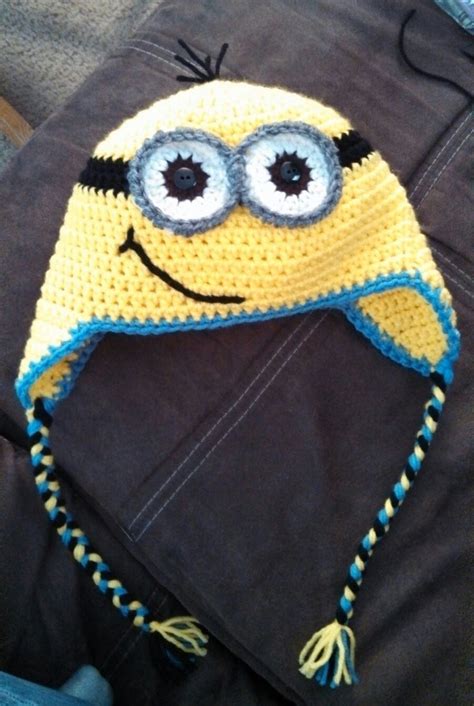 Minion Beanie Beanies Beanie Hats Minion Beanie Crochet Beanie Hat