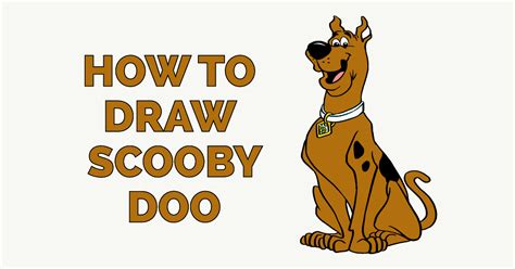 How To Draw Scooby Doo Really Easy Drawing Tutorial