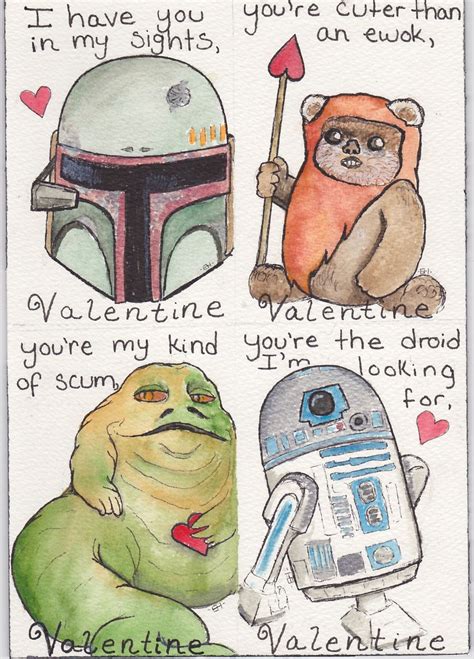 Wait These Might Actually Be The Best Valentines Ever Star Wars
