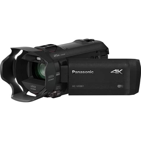 Panasonic HC-VX981K 4K Ultra HD Camcorder HC-VX981K B&H Photo
