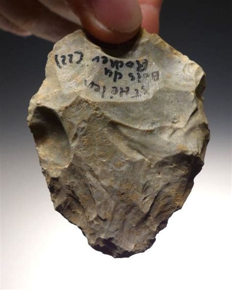 Finest Neanderthal Mousterian Biface Hand Axe From Famous Megalithic