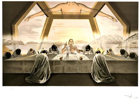 Lot After Salvador Dali The Last Supper Limited Edition Lithograph