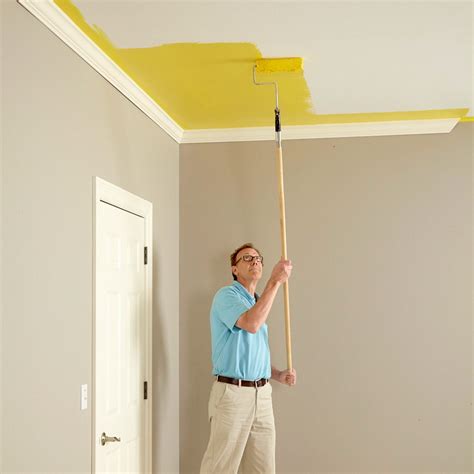 See a recent post on tumblr from @fuckyeahwallpaintings about ceiling painting. The Expert's Guide to Ceiling Painting | Construction Pro Tips