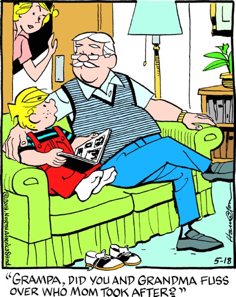 Dennis The Menace For 5 18 2018 Funny Cartoon Pictures Dennis The Menace Funny Cartoons