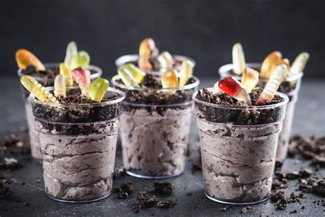 Let stand at least 5 minutes. Pudding "Dirt" Dessert Cups Recipe