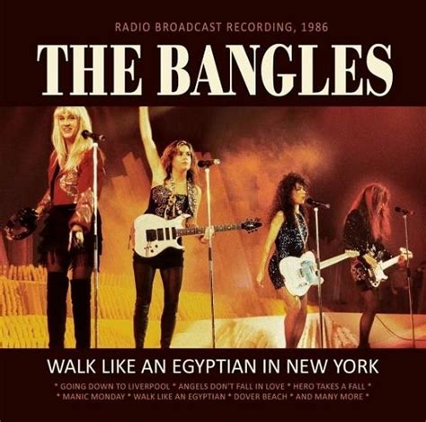 the bangles · walk like an egyptian in new york cd 2023