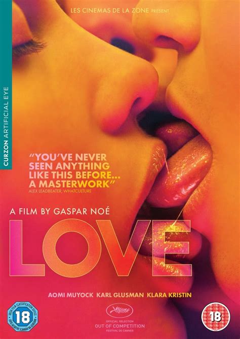 Love DVD Amazon Co Uk Aomi Muyock Klara Kristin Karl Glusman
