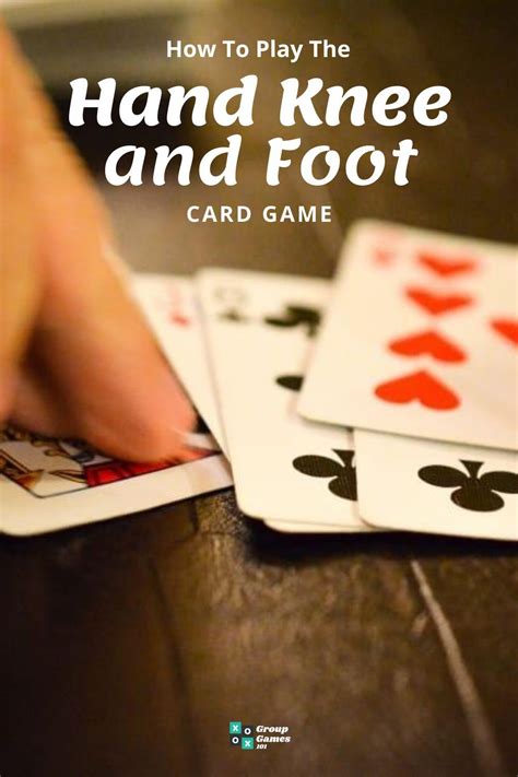 Printable Rules For Hand Knee And Foot Card Game