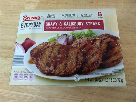 It is classic comfort food at it's finest! Bremer Everyday Gravy & Salisbury Steaks | Salisbury steak ...