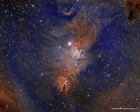 Ngc 2264 Cone Nebula 2018 In Narrowband