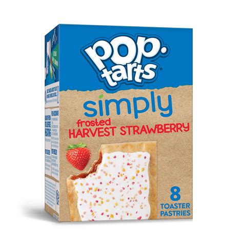 Simply Pop Tarts Toaster Pastries Frosted Harvest Strawberry 8 Ct 13 5 Oz