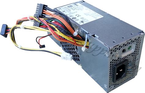 Sometimes a power supply will emit a burning smell, and is often a good sign that you should stop using your computer and replace the power supply before turning it back on again. Dell L235P-01 235 Watt Power Supply