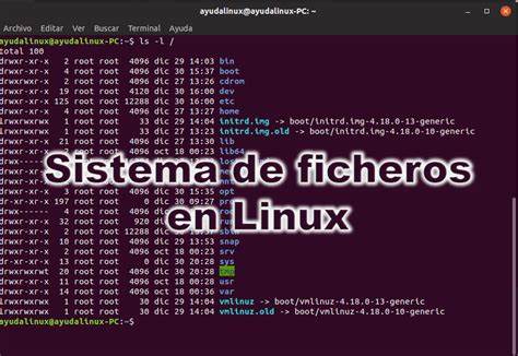 Sistema De Ficheros En Linux Todo Sobre Su Estructura