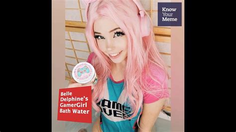 Know Your Meme 101 Belle Delphine S Gamergirl Bath Water Youtube