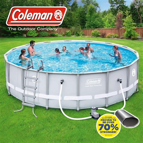 Exterior Endearing Blue Round Hard Plastic Swimming Pools Walmart For