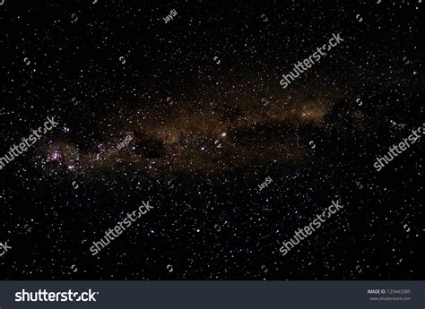 Beautiful African Night Sky Many Stars Stock Photo Edit Now 125443385