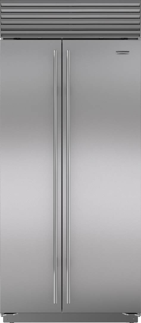Sub Zero 36 Inch Classic Side By Side Smart Refrigerator 206 Cu Ft