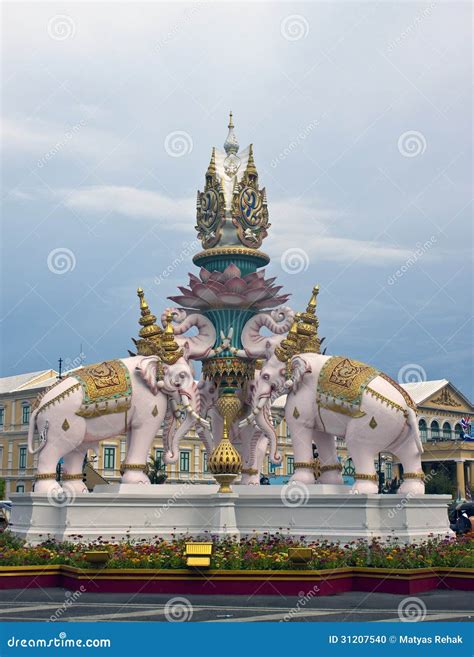 Pink Elephant Statue Stock Photo Image Of Craft Pink 31207540