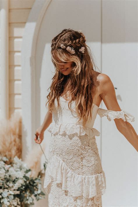 the most romantic boho wedding dresses every bride will want