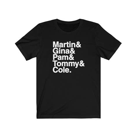 Martin Show T Shirt Gina Tommy Pam Cole 90s Etsy