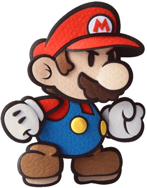 2968paper Mario Sticker Star Prevpng 471×600 Pixels Super Mario Art
