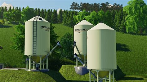Silo Meridian Fertilizers Lime And Seeds Fs19 Kingmods