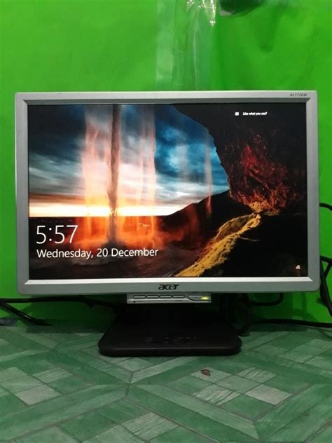 Jual Lcd Monitor Komputer Acer 17inch Wide Al1716w Jakarta Selatan