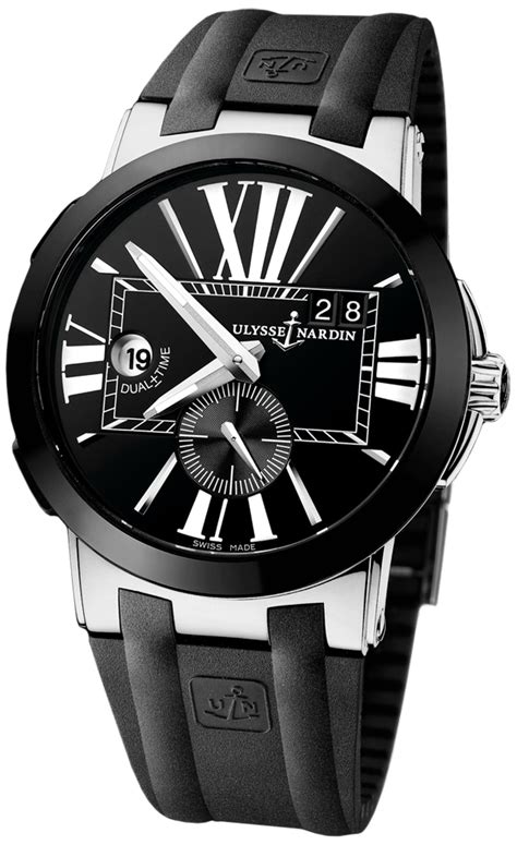 243 00 3 42 ulysse nardin executive dual time 43mm mens watch