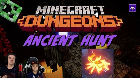 Minecraft Dungeons Ancient Hunt Abominable Weaver Battle Youtube