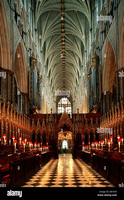 Westminster Abbey London Nave Hi Res Stock Photography And Images Alamy