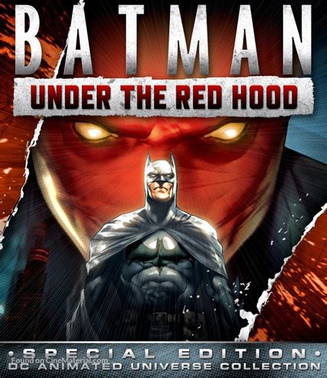 Batman Under The Red Hood 2010 Blu Ray Movie Cover