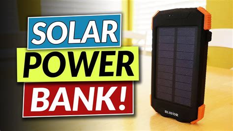 10000mah Qi Power Bank Blavor Solar Power Bank With Wireless Qi On