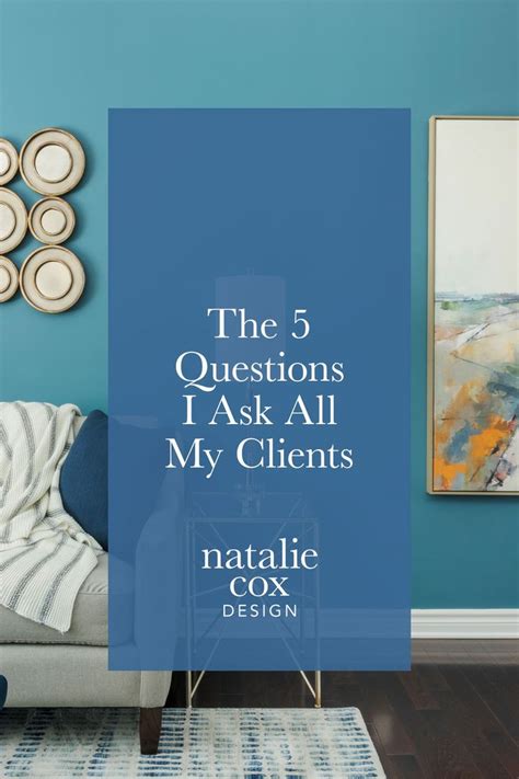 The 5 Questions I Ask All My Clients On Natalie Design Featured By