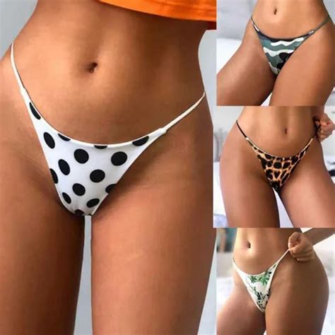 Summer Women Sexy Seamless G String Panties Thongs High Cut Underwear Beachwear Picclick