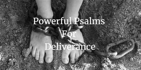 23 Powerful Psalms For Deliverance Faith Victorious