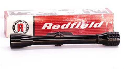 Vintage Gun Scopes — Redfield Tradtional 1 Tube 4x Near Mint In Box