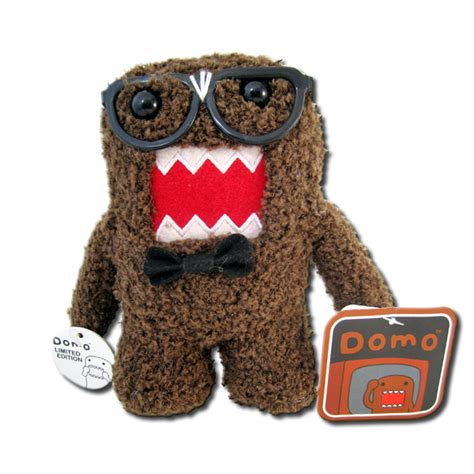 Domo Nerd With Glasses 7 Inch Plush Doll Limited Edition