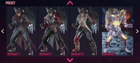 Tekkenmods True Devil Kazuya Angel Jin Preset Mod