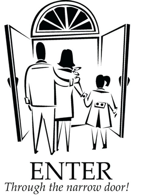 Open Door Coloring Page At Free Printable Colorings