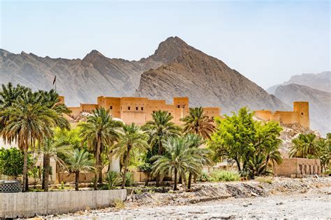 Nakhal Fort In The Al Batinah Region Of Oman It Is Located About 120