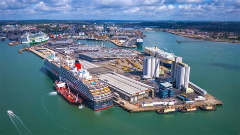Map Of Southampton Docks Ocean Terminal Draw A Topographic Map