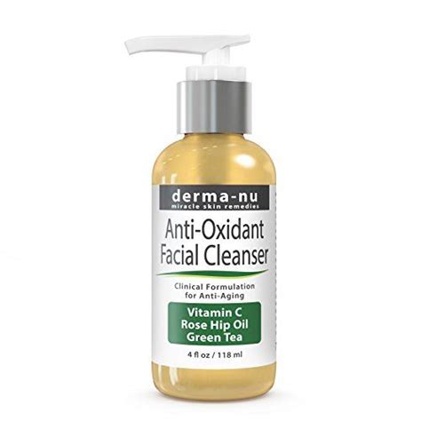 Facial Cleanser By Derma Nu Anti Oxidant Face Wash Enriched With
