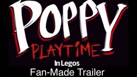 Poppy Playtime In Lego Fan Made Trailer Youtube
