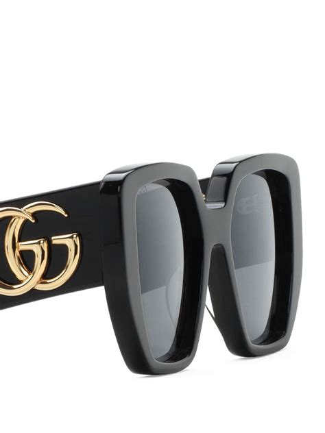 Gucci Geometric Sunglasses Gg0956s Blackgreen Atelier Yuwaciaojp