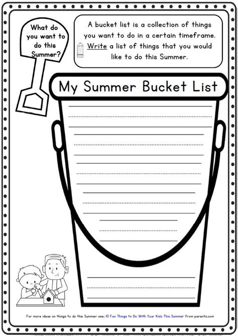 Summer Writing Prompts For 1st Grade