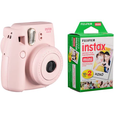 Fujifilm Instax Mini 8 Instant Film Camera With Twin Pack Of Bandh