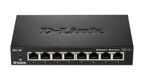 Dgs 108 8 Port Gigabit Unmanaged Desktop Switch D Link