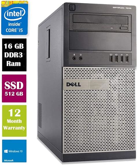 Dell Optiplex 7010 Desktop Computer Intel Core I5 3470 3